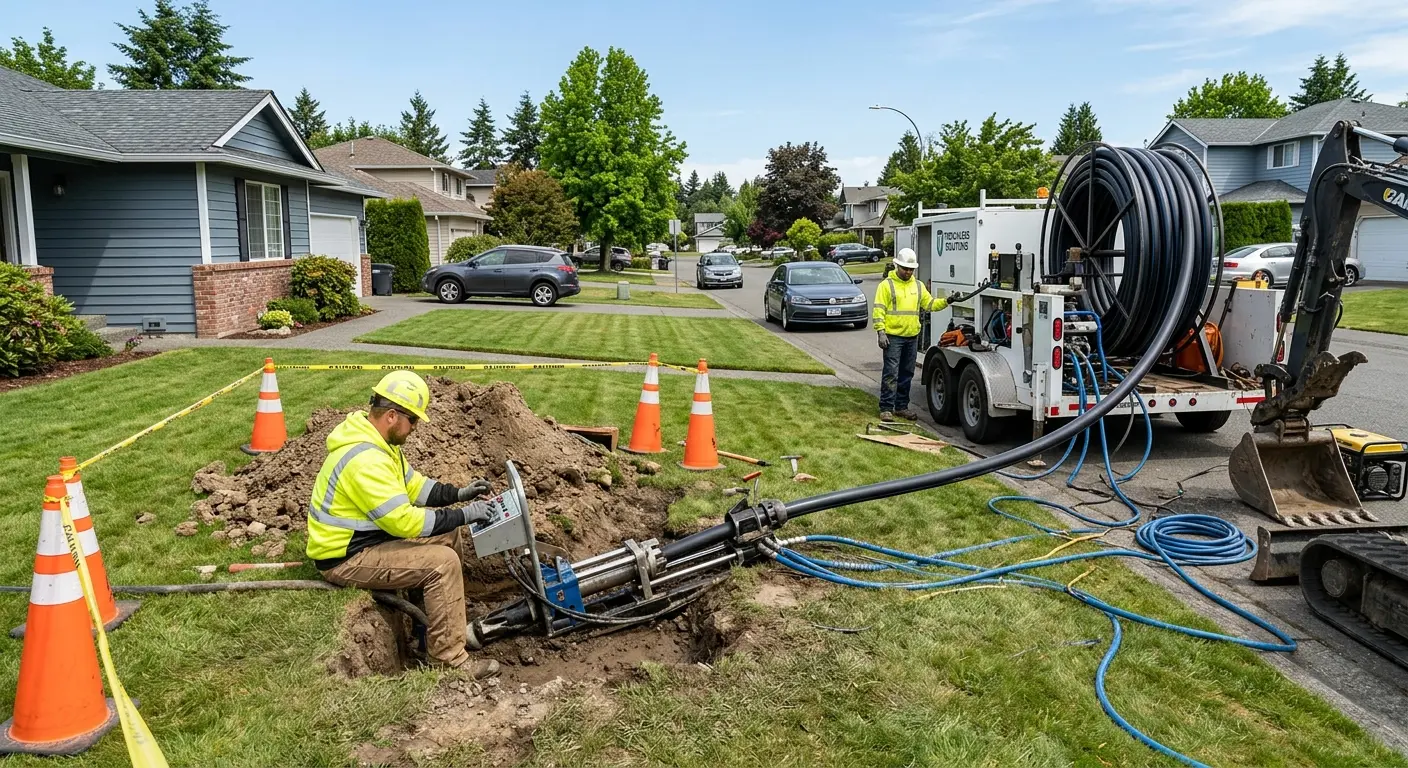 Sewer Line Repair in North Vernon, IN